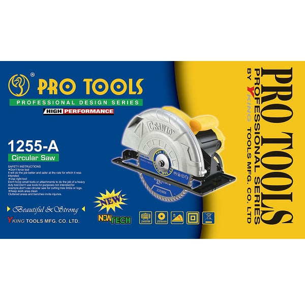 Pro Circular Saw - Model 1255-A