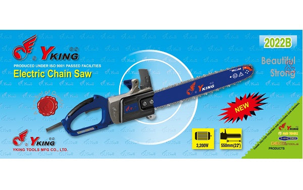 Yking Electric Chain Saw-22" (55 cm) - Model 2022-B