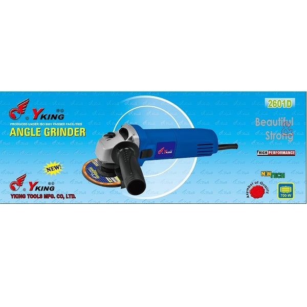 Yking Angle Grinder - Model 2601-D (6-100)