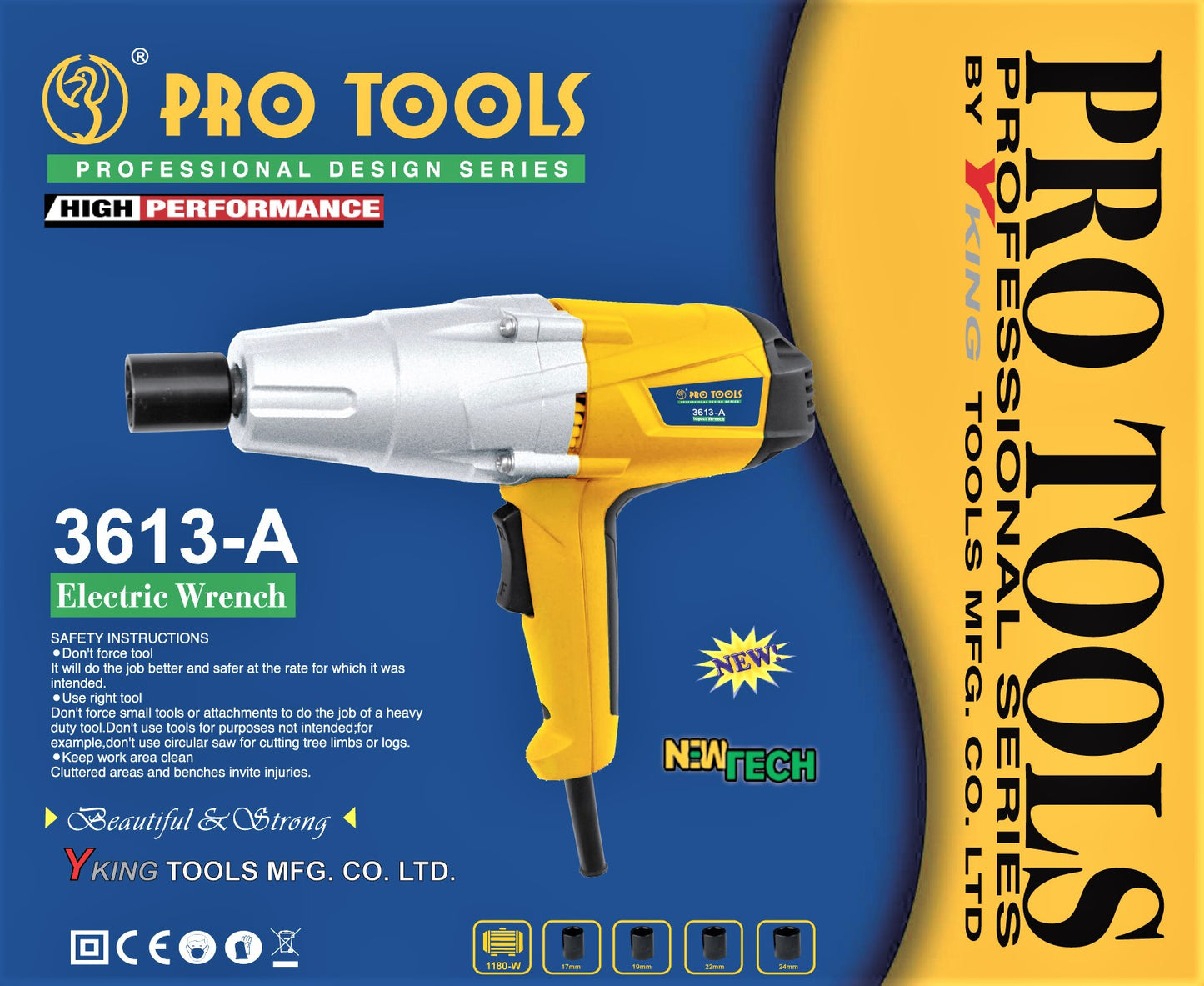 Pro Impact Wrench - Model 3613-A