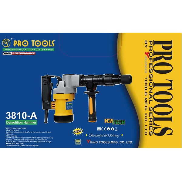 Pro Demolition Hammer - Model 3810-A