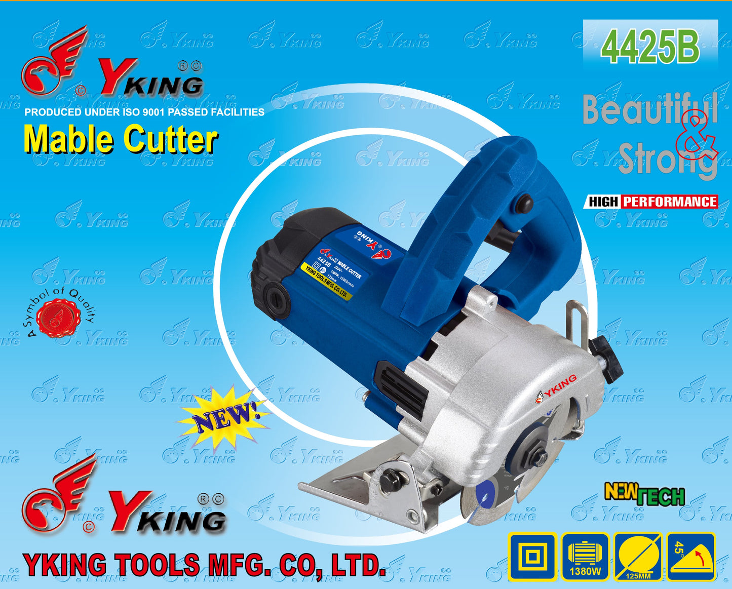 Yking Marble Cutter (45°) - Model 4425-B