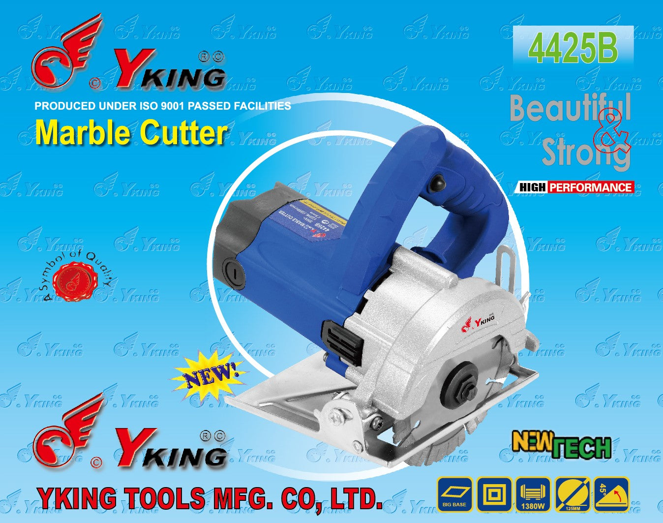 Yking Marble Cutter (45°) - Model 4425-B