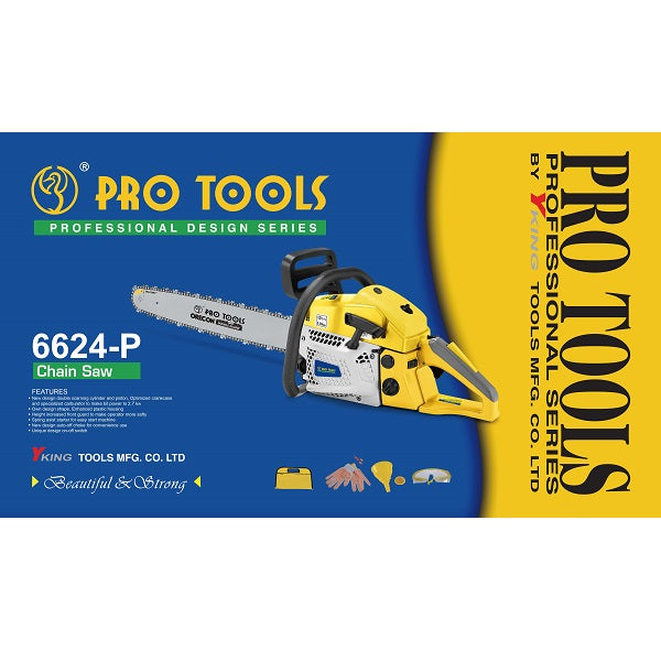 Pro Gasoline Chain Saw-24" (61 cm) - Model 6624-P