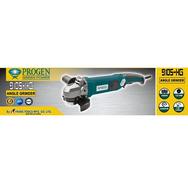 Progen Angle Grinder - Model 9105-HG