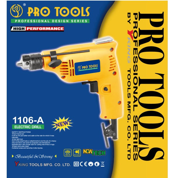 Pro Electric Drill Machine - Model 1106-A