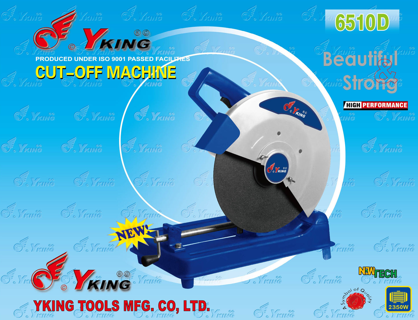 Yking Cut Off Saw - Model 6510-D